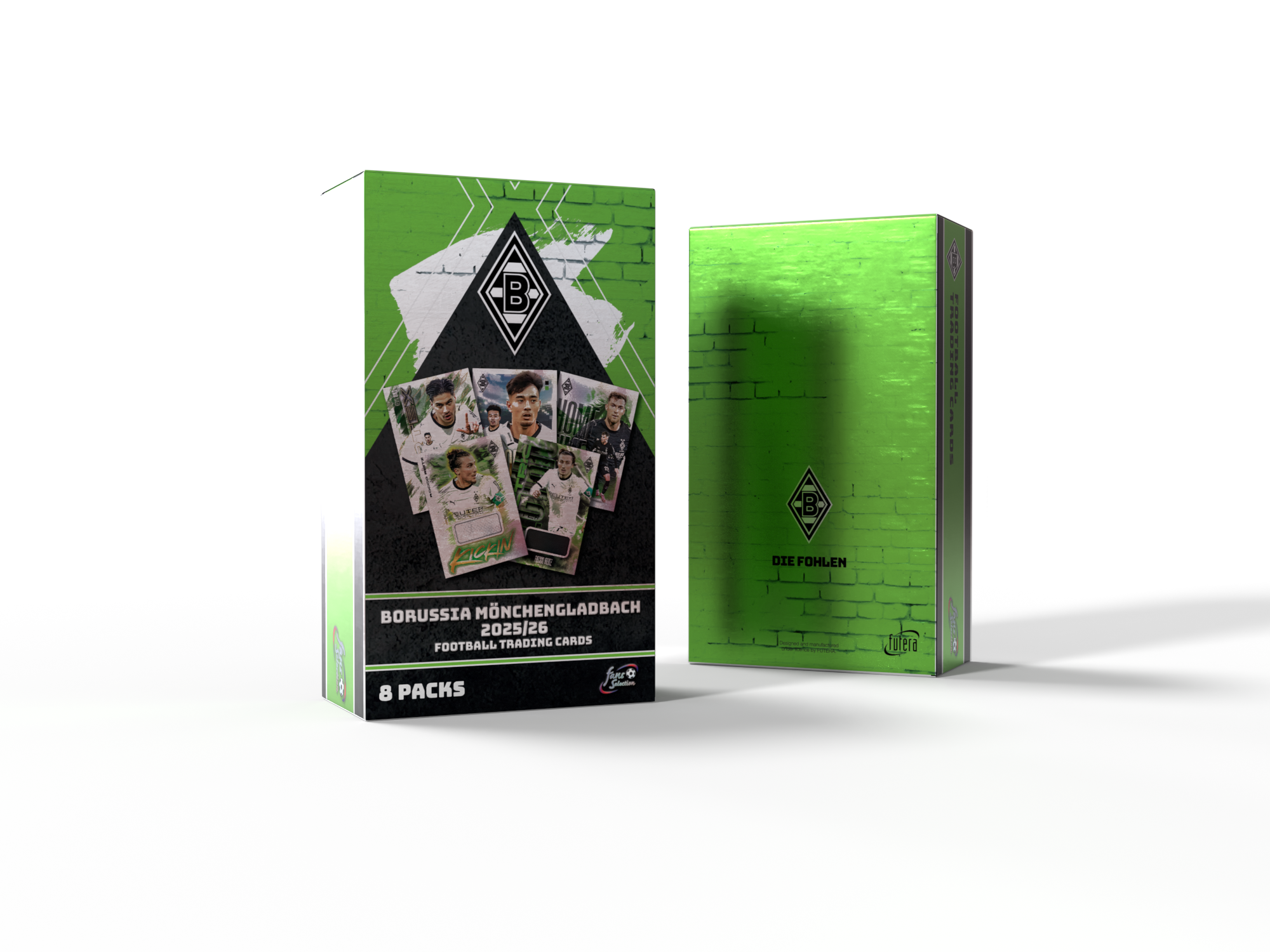 Futera Borussia Mönchengladbach Fans’ Selection 2025–26 hobby-box packaging