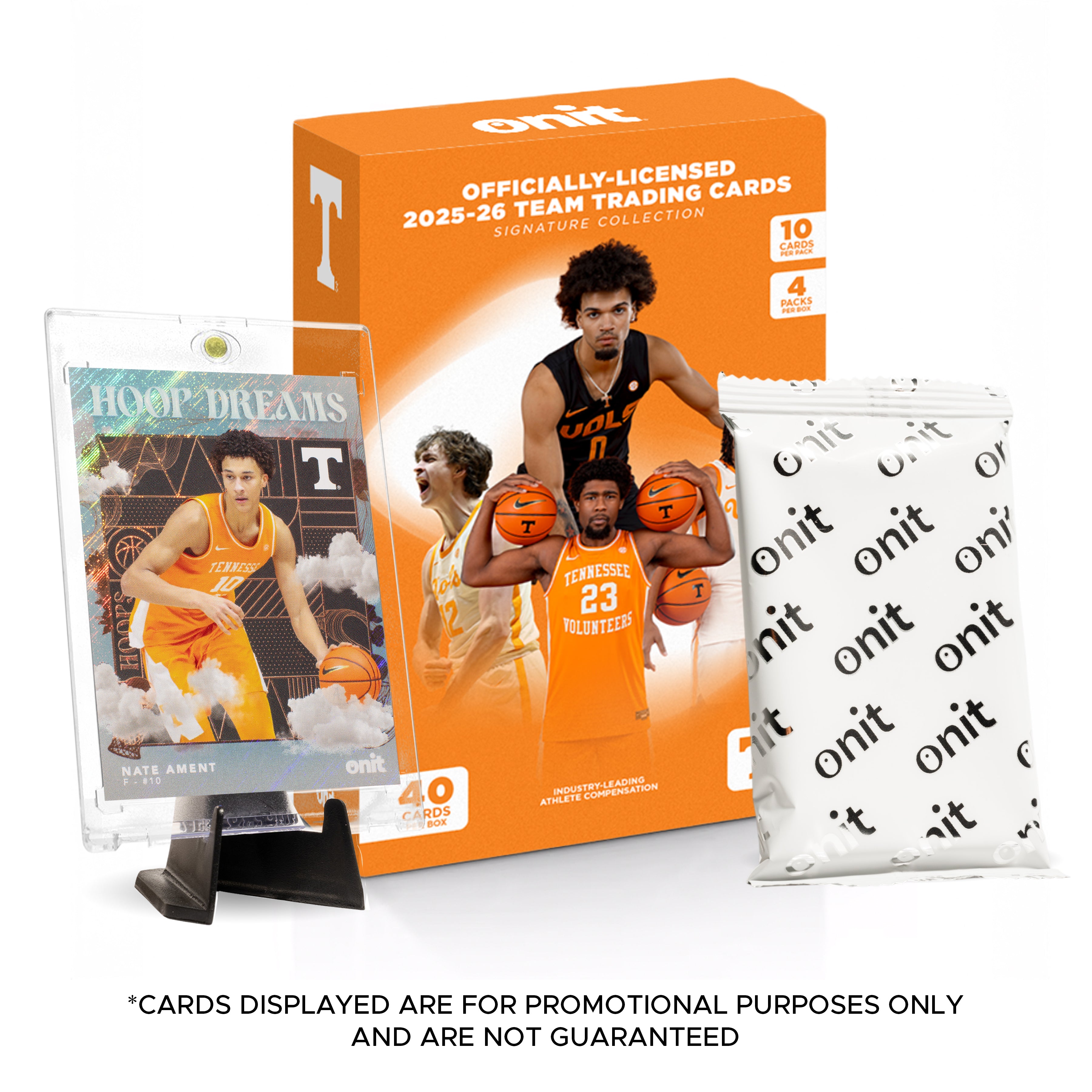 University of Tennessee Men's Basketball 2025-26 Trading Cards official product preview
