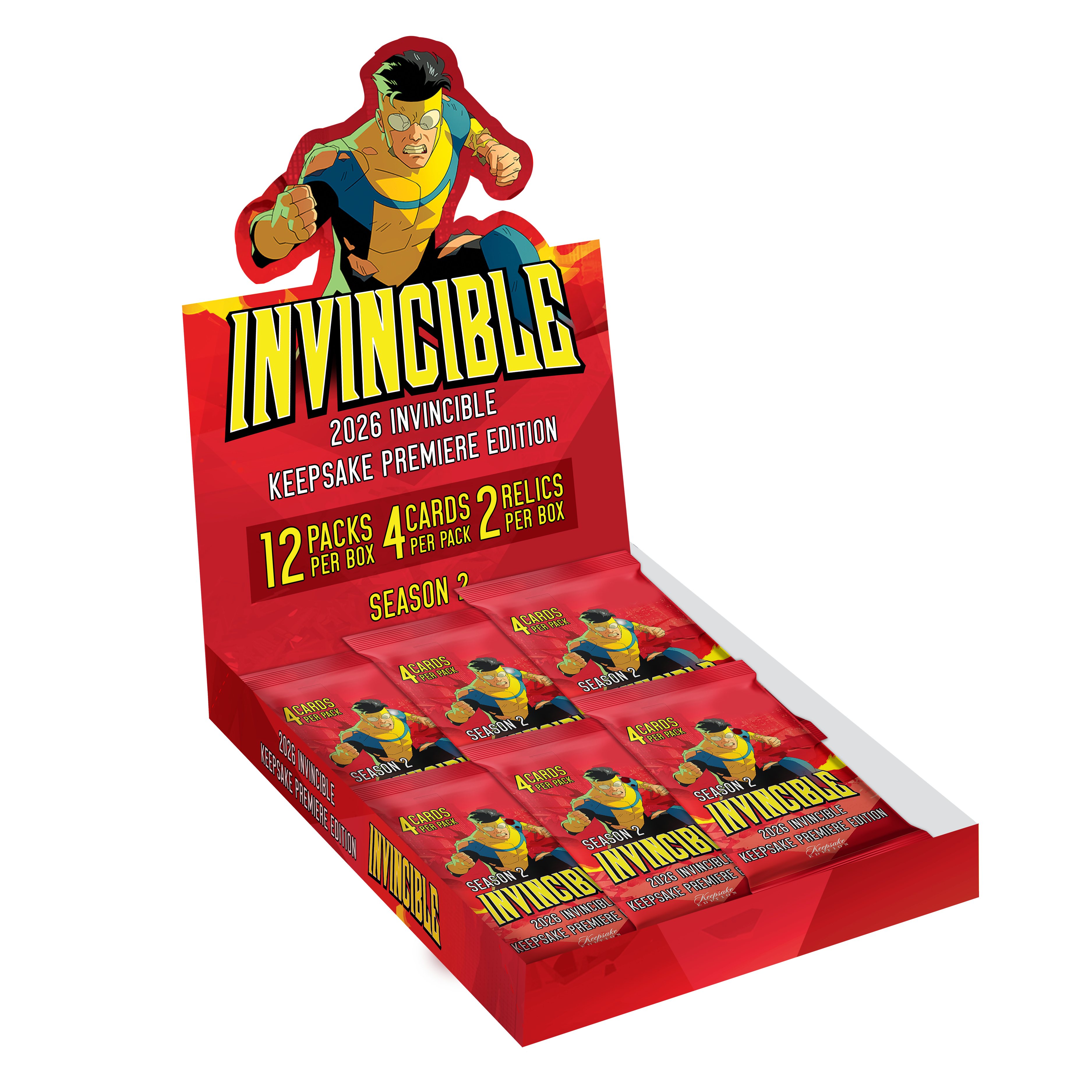 Invincible Season 2 Premiere Hobby box