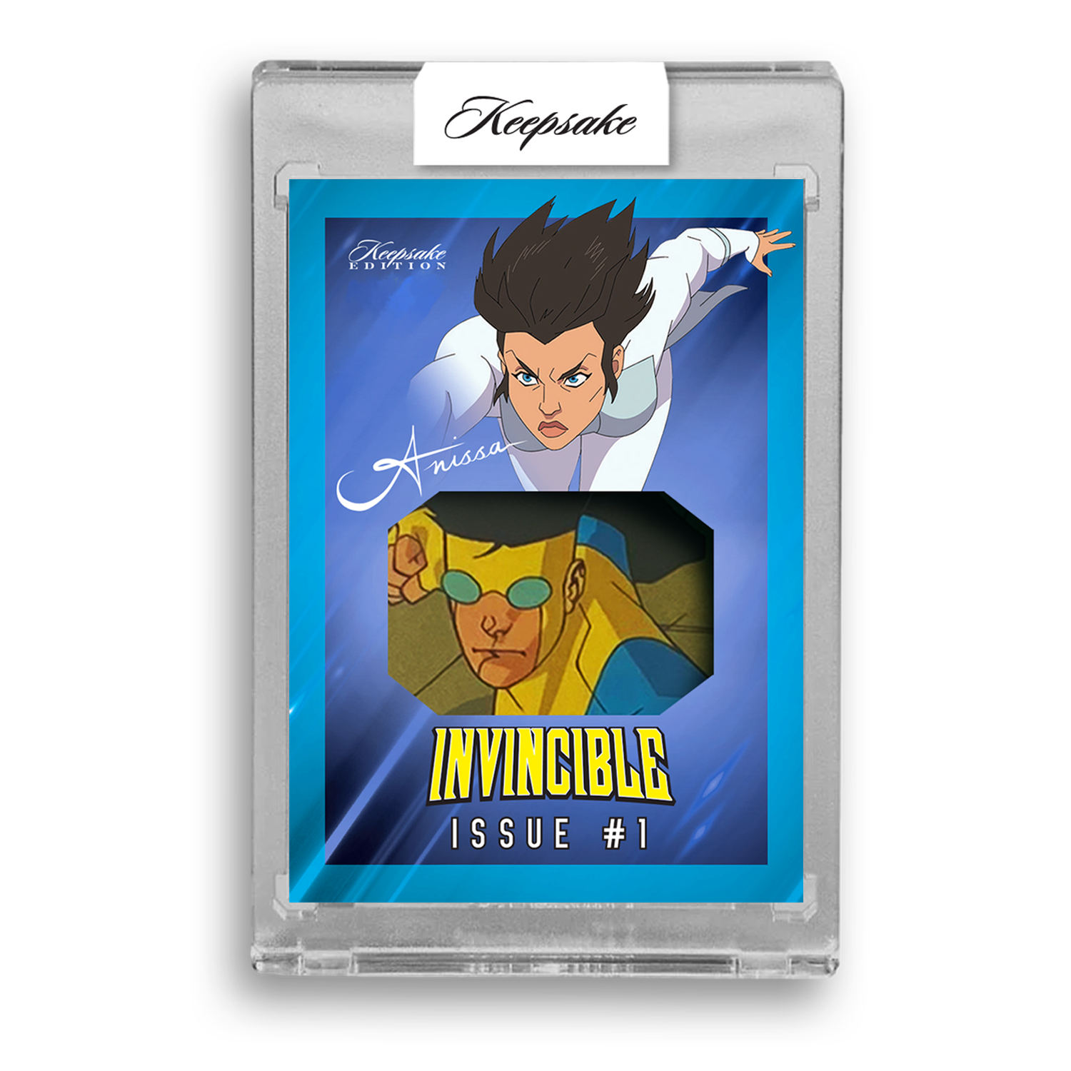 Anissa Issue 1 Spotlight relic card preview