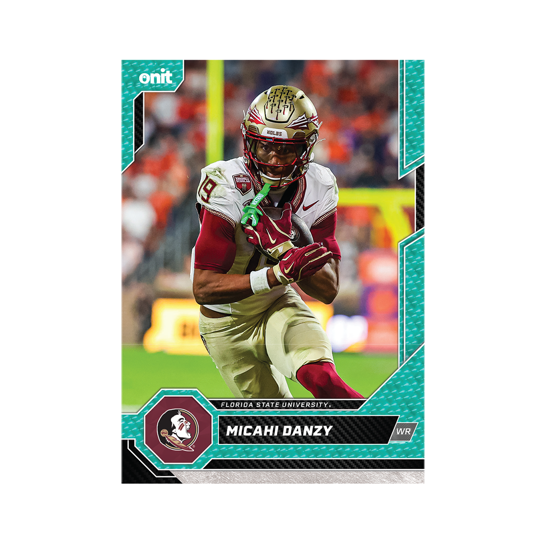 Florida State University Football 2026 Team Trading Cards official card-design preview