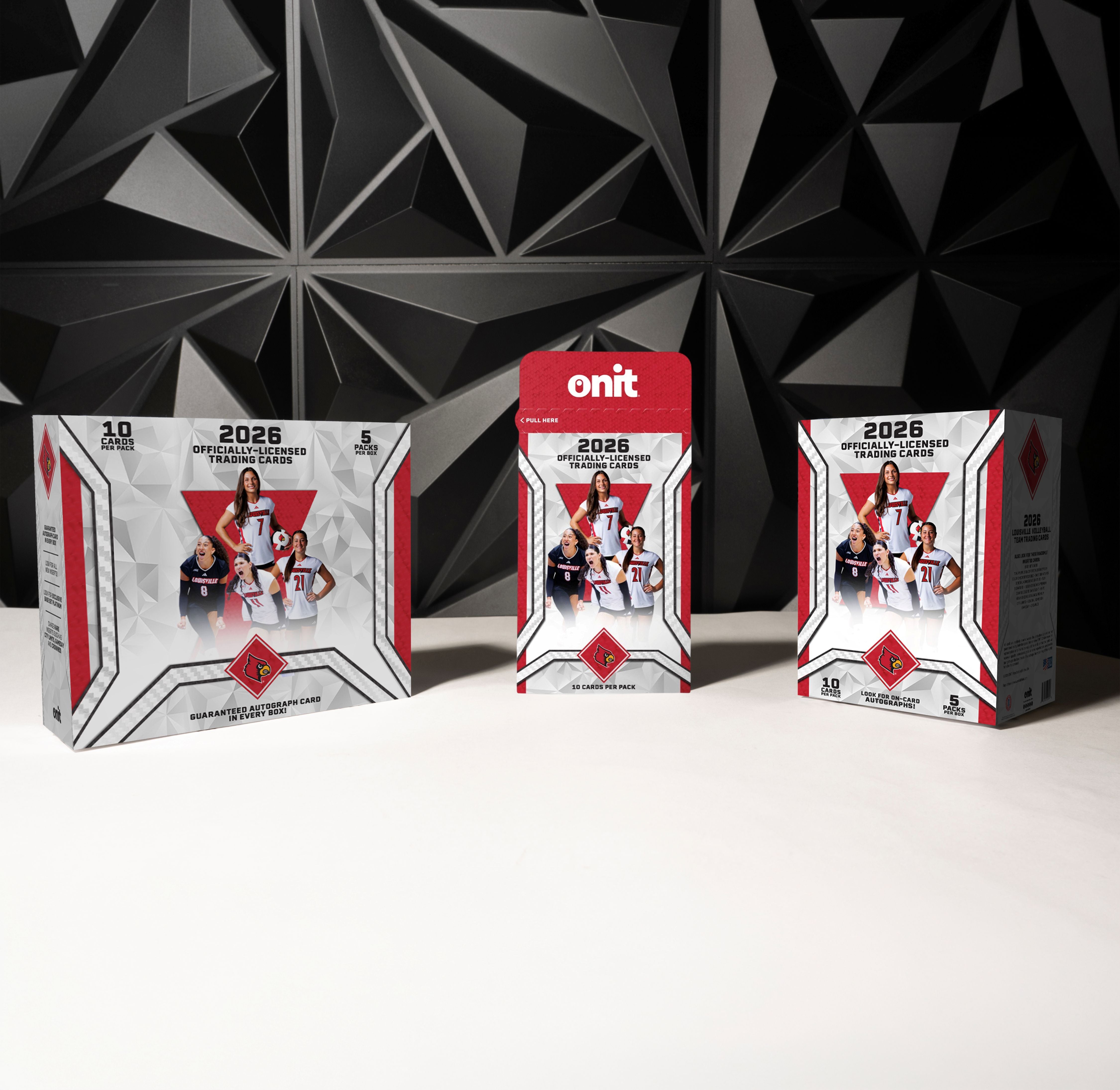University of Louisville Volleyball 2026 Team Trading Cards official product preview