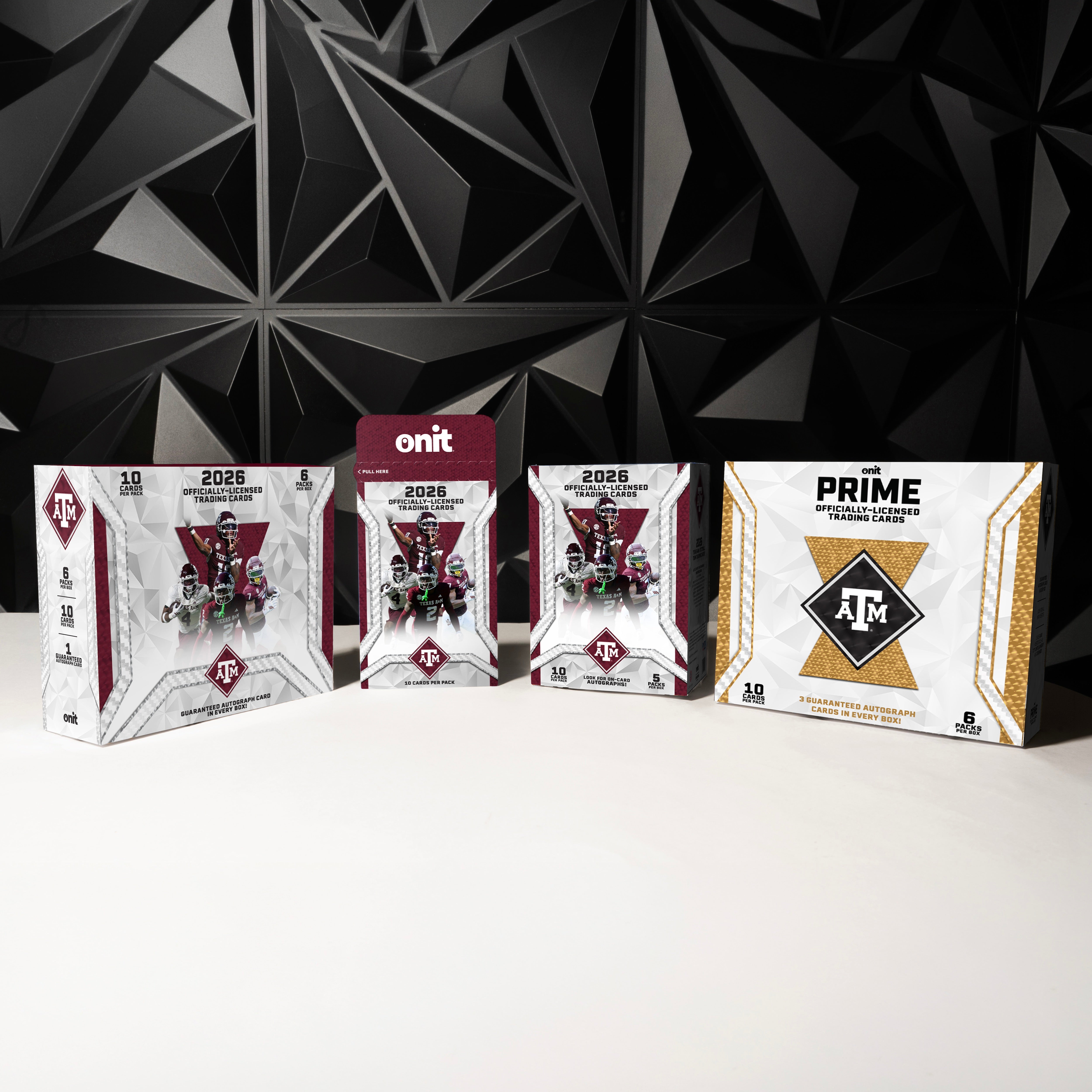 Texas A&M University Football 2026 Team Trading Cards official product preview