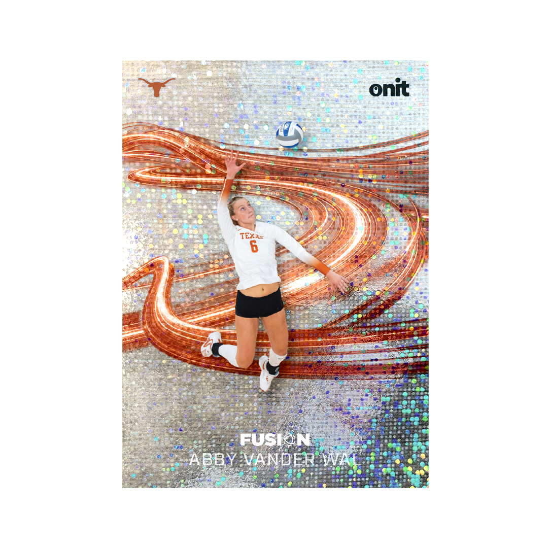 University of Texas Volleyball 2026 Team Trading Cards official card-design preview