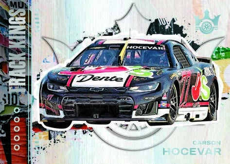 Carson Hocevar’s No. 77 race car in the 2026 Track Kings Base Cars preview.