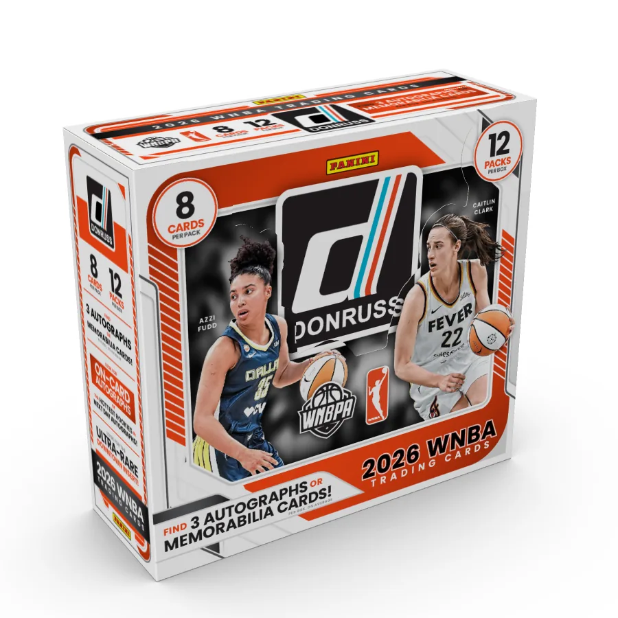 Official 2026 Panini Donruss WNBA Hobby box.